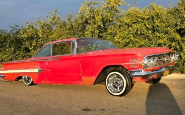 Chevrolet-Impala-1960-Red-Red-14