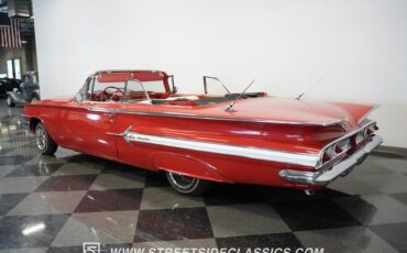 Chevrolet-Impala-1960-Red-Red-14