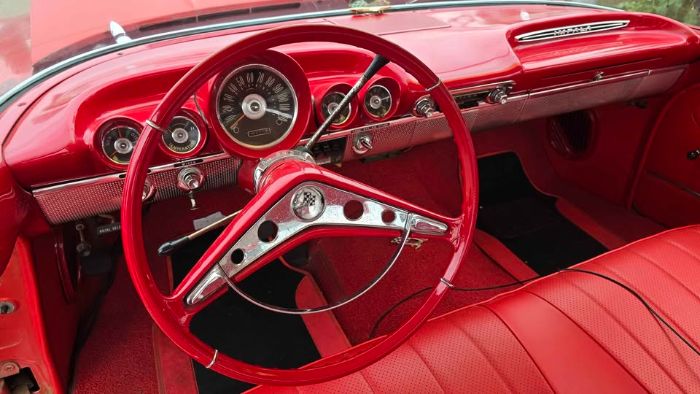 Chevrolet-Impala-1960-Red-Red-15