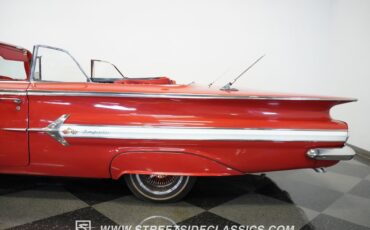 Chevrolet-Impala-1960-Red-Red-15
