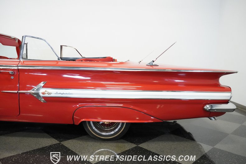 Chevrolet-Impala-1960-Red-Red-15
