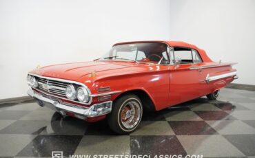 Chevrolet-Impala-1960-Red-Red-18
