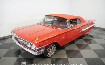 Chevrolet-Impala-1960-Red-Red-19