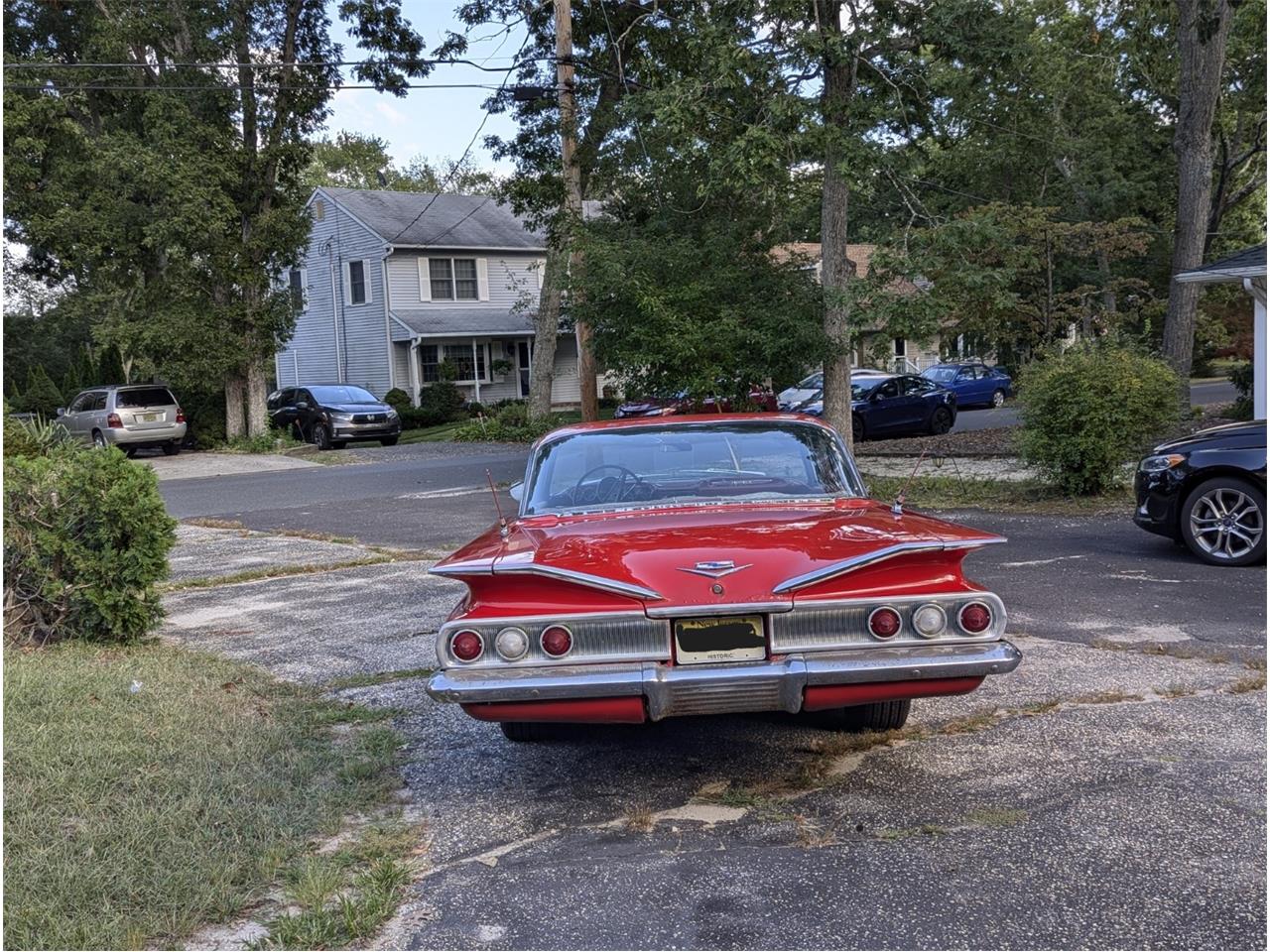 Chevrolet-Impala-1960-Red-Red-2
