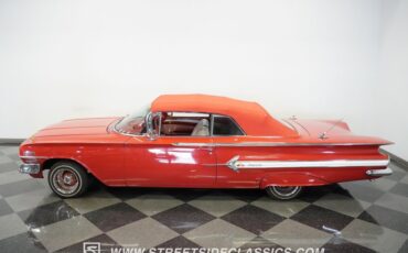 Chevrolet-Impala-1960-Red-Red-20