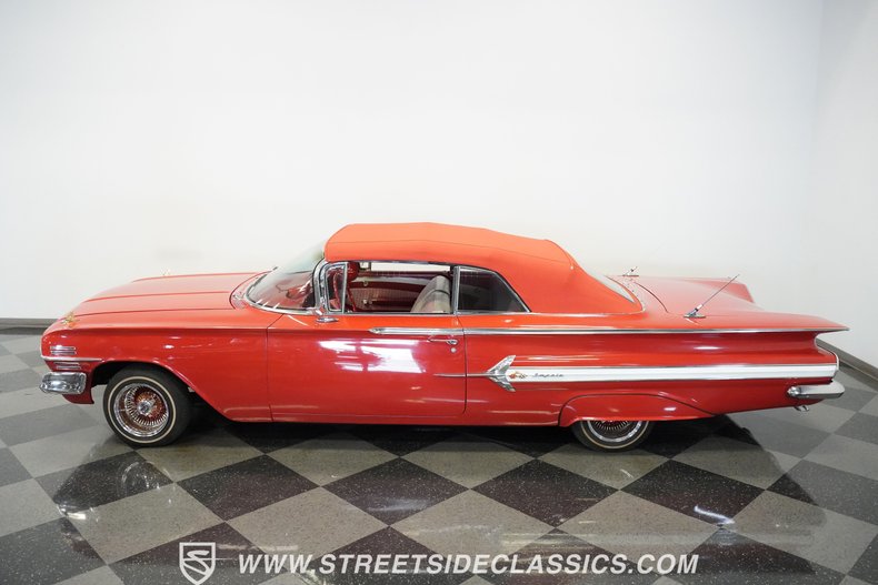 Chevrolet-Impala-1960-Red-Red-20