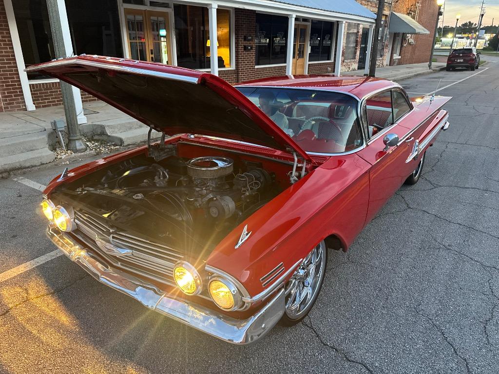 Chevrolet-Impala-1960-Red-Red-21