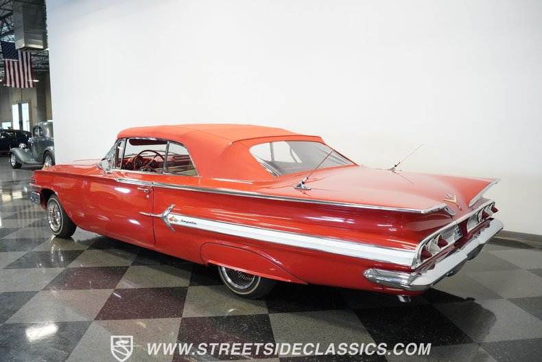 Chevrolet-Impala-1960-Red-Red-21