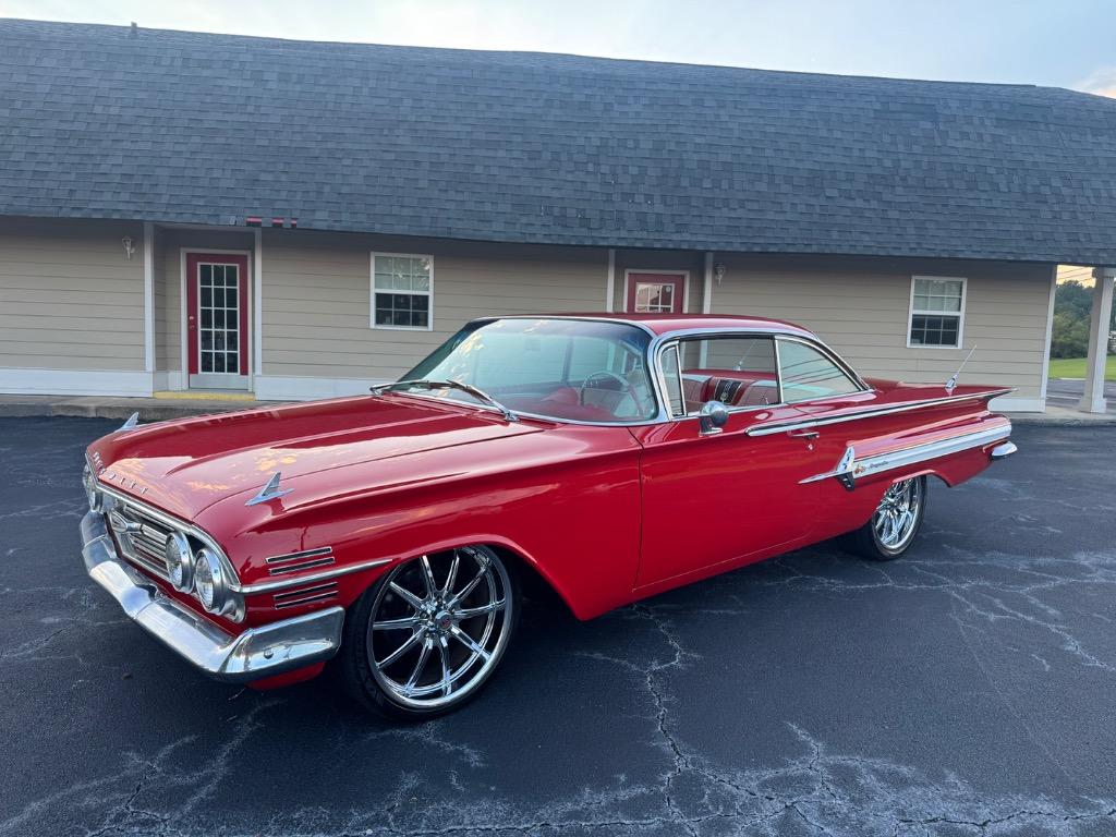 Chevrolet-Impala-1960-Red-Red-23