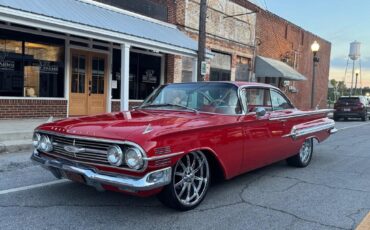 Chevrolet-Impala-1960-Red-Red-24