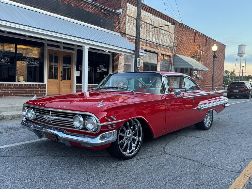Chevrolet-Impala-1960-Red-Red-24