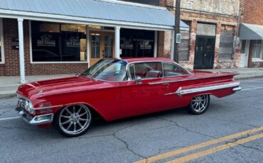 Chevrolet-Impala-1960-Red-Red-25