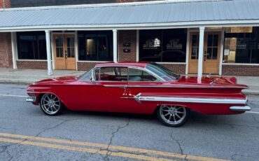 Chevrolet-Impala-1960-Red-Red-26