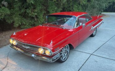 Chevrolet-Impala-1960-Red-Red-28