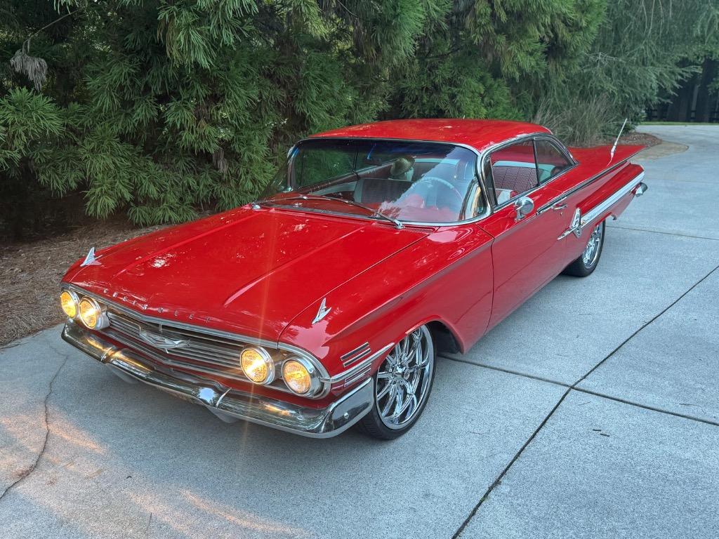 Chevrolet-Impala-1960-Red-Red-28