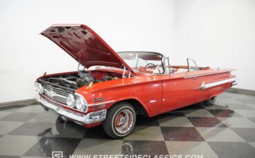 Chevrolet-Impala-1960-Red-Red-28