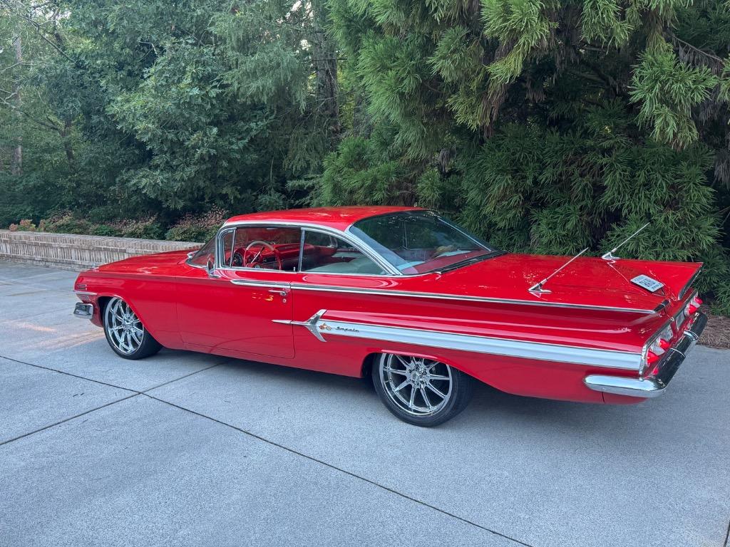 Chevrolet-Impala-1960-Red-Red-29