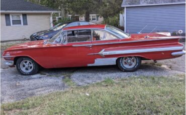 Chevrolet-Impala-1960-Red-Red-3