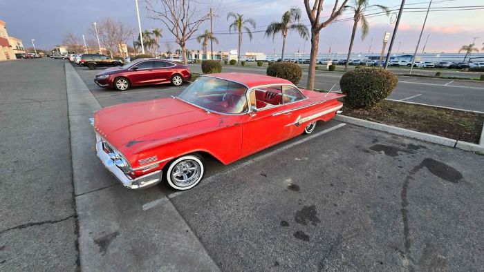 Chevrolet-Impala-1960-Red-Red-3