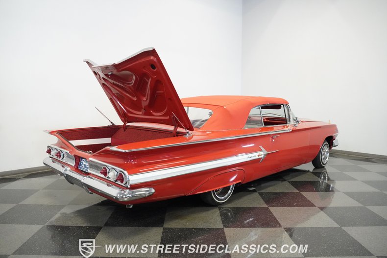 Chevrolet-Impala-1960-Red-Red-31