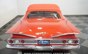 Chevrolet-Impala-1960-Red-Red-35