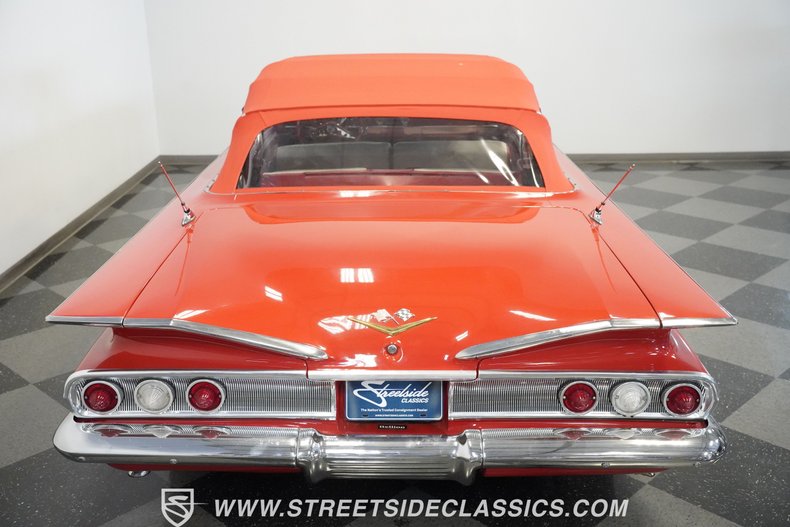 Chevrolet-Impala-1960-Red-Red-35