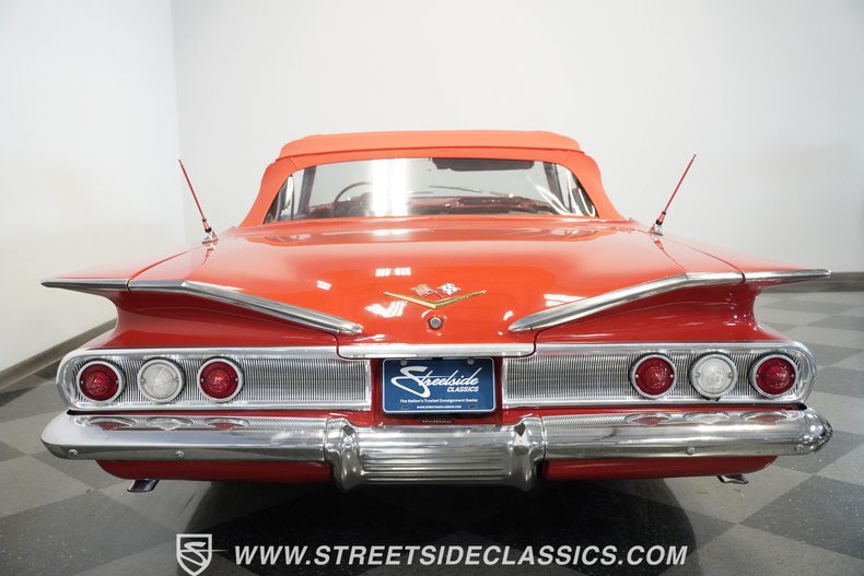 Chevrolet-Impala-1960-Red-Red-36