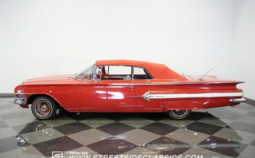 Chevrolet-Impala-1960-Red-Red