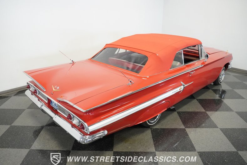 Chevrolet-Impala-1960-Red-Red-39