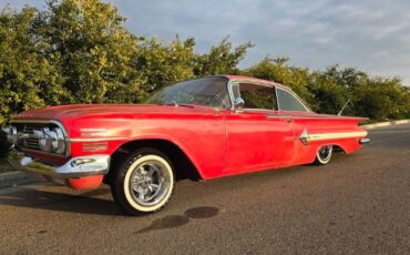 Chevrolet-Impala-1960-Red-Red-4