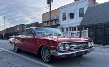 Chevrolet-Impala-1960-Red-Red-4