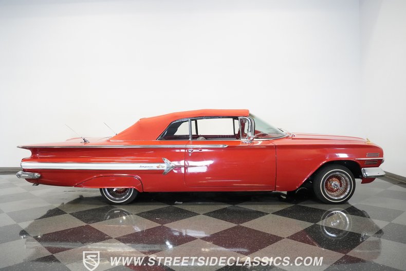 Chevrolet-Impala-1960-Red-Red-41