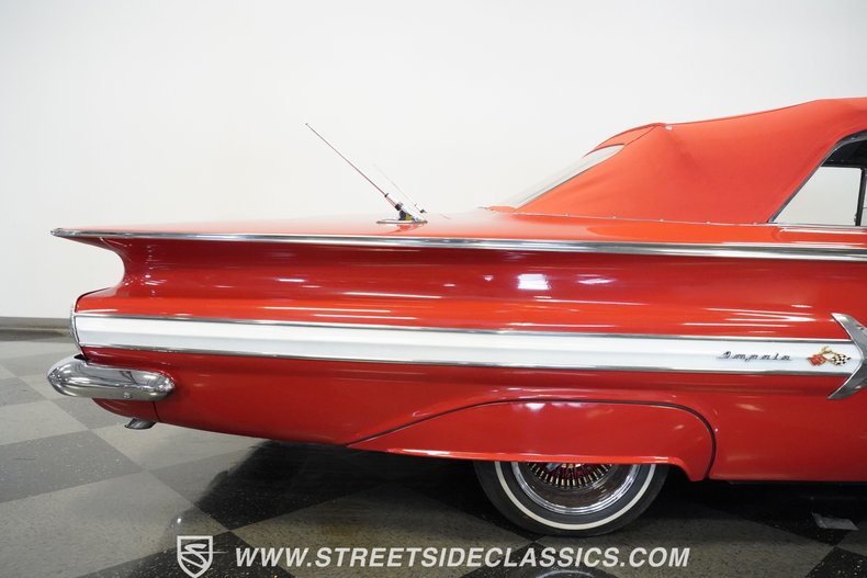 Chevrolet-Impala-1960-Red-Red-47