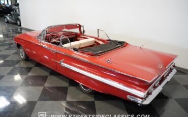 Chevrolet-Impala-1960-Red-Red-49