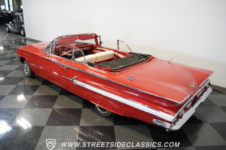 Chevrolet-Impala-1960-Red-Red-49