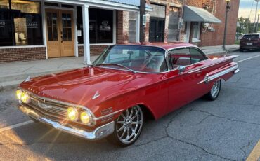 Chevrolet-Impala-1960-Red-Red-5