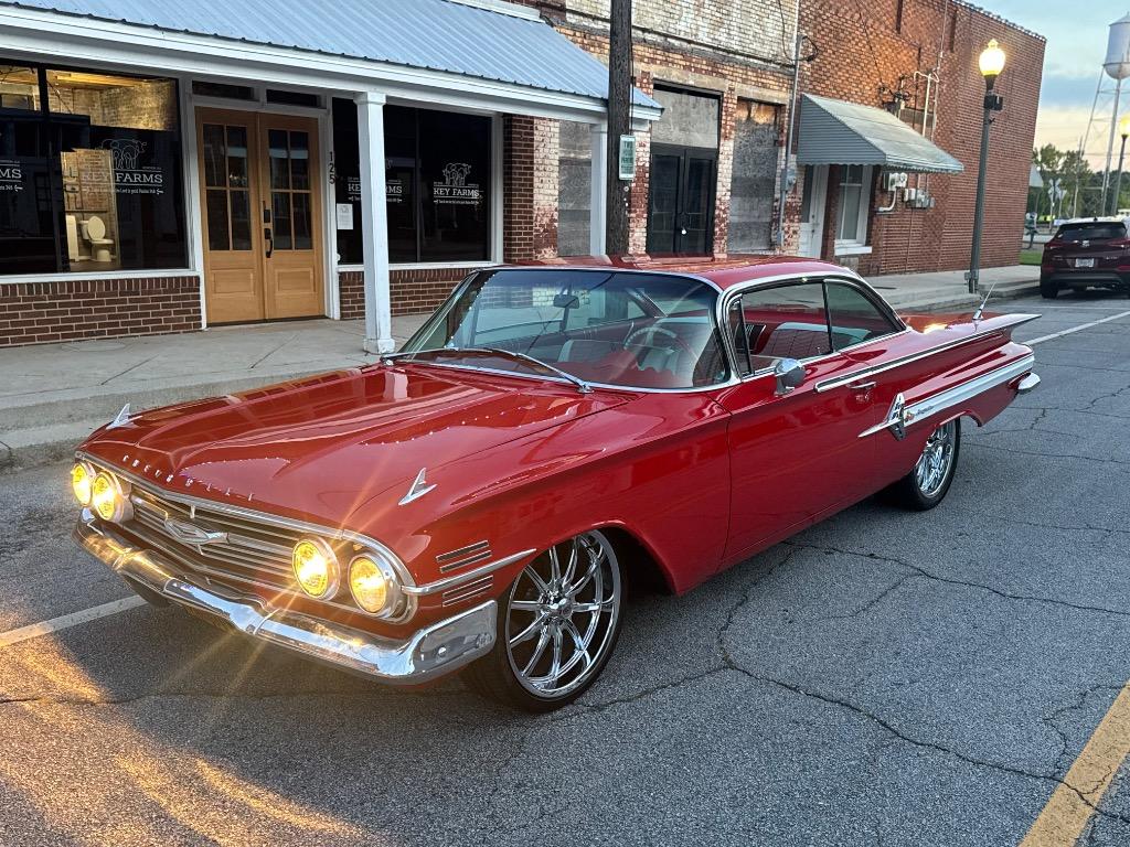 Chevrolet-Impala-1960-Red-Red-5