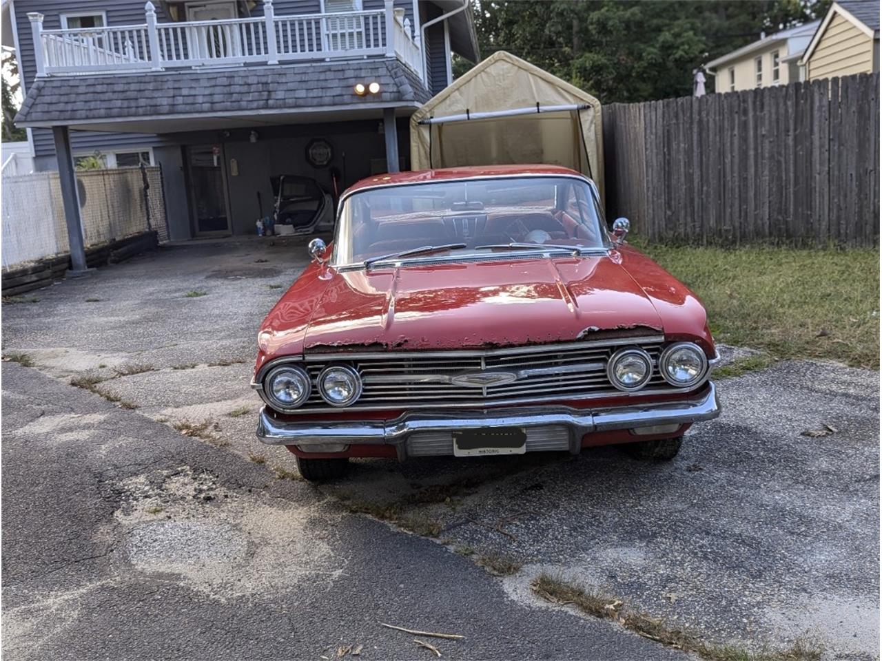 Chevrolet-Impala-1960-Red-Red-6