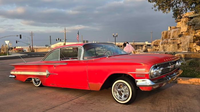 Chevrolet-Impala-1960-Red-Red-6
