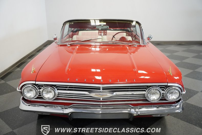 Chevrolet-Impala-1960-Red-Red-7