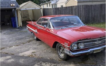 Chevrolet-Impala-1960-Red-Red-8