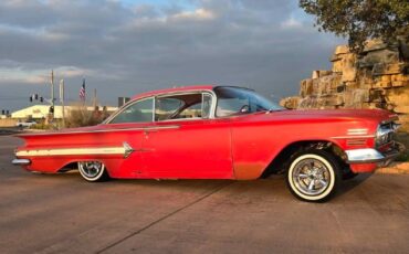 Chevrolet-Impala-1960-Red-Red-8