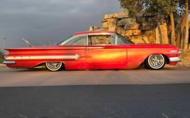 Chevrolet-Impala-1960-Red-Red-9