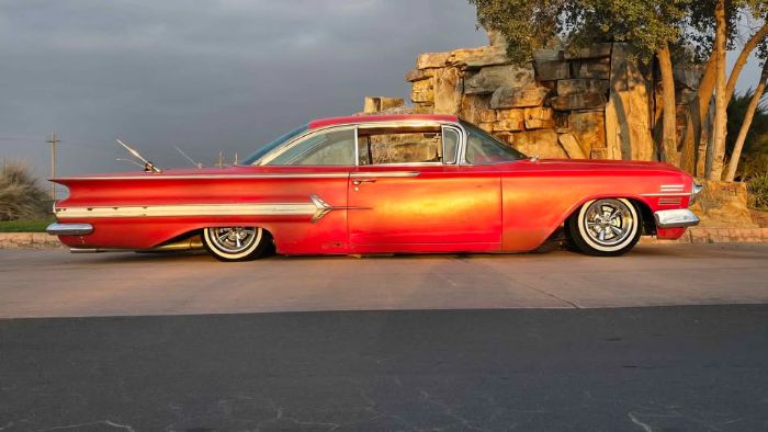 Chevrolet-Impala-1960-Red-Red-9