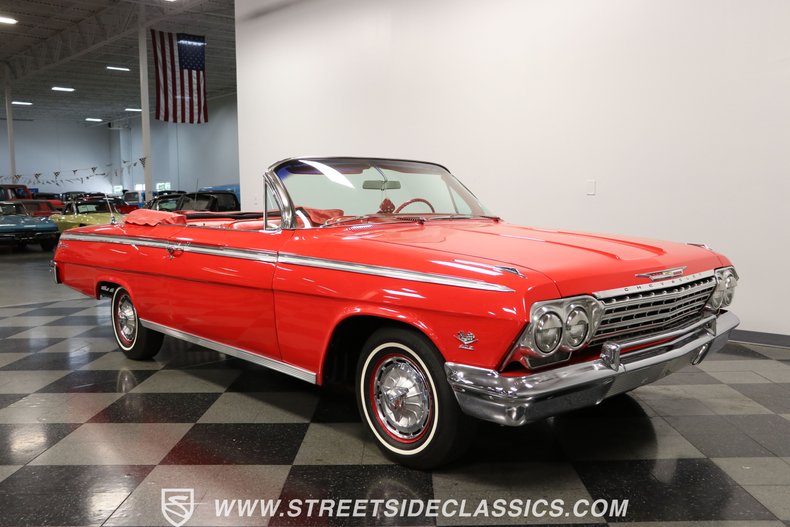 Chevrolet-Impala-1962-Red-Red-9