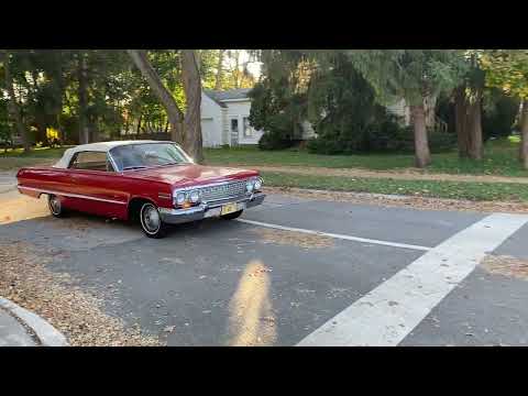 Chevrolet-Impala-1963-Palomar-Red-Red-1