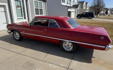 Chevrolet-Impala-1963-Red-Red-2