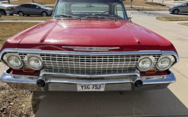 Chevrolet-Impala-1963-Red-Red