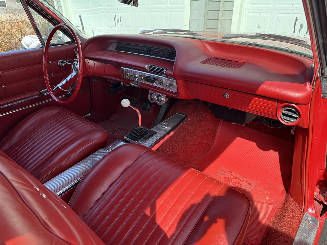 Chevrolet-Impala-1963-Red-Red-9
