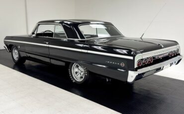 Chevrolet-Impala-1964-Tuxedo-Black-Black-8